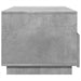 Măsuță de cafea cu lumini LED, gri beton, 90x49x40 cm - WALTI WALTI