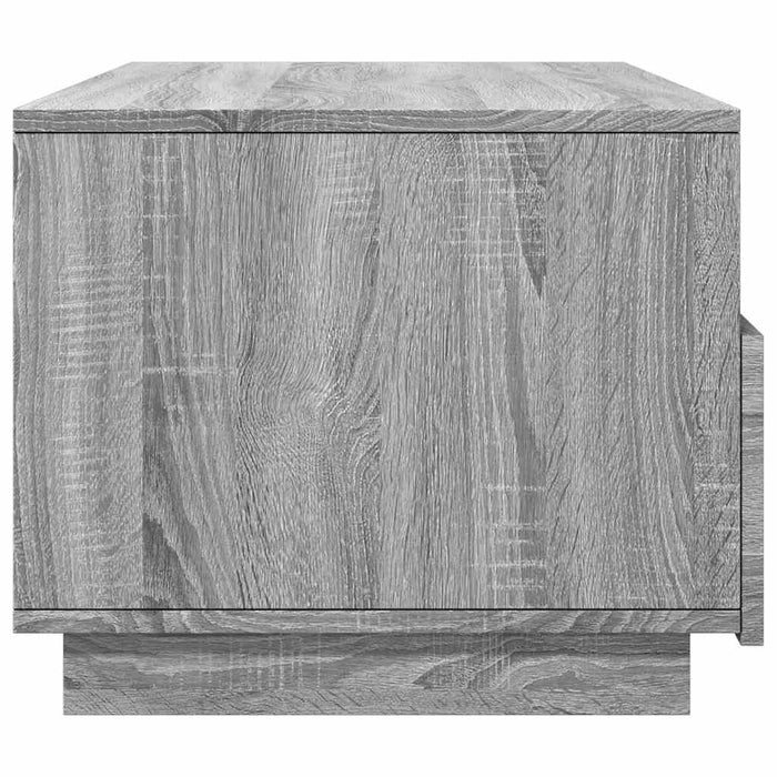 Măsuță de cafea cu lumini LED, gri sonoma, 90x49x40 cm WALTI