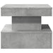 Măsuță de cafea cu lumini LED, gri beton, 50x50x40 cm - WALTI WALTI