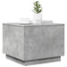 Măsuță de cafea cu lumini LED, gri beton, 50x50x40 cm - WALTI WALTI