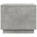 Măsuță de cafea cu lumini LED, gri beton, 50x50x40 cm - WALTI WALTI