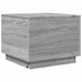 Măsuță de cafea cu lumini LED, gri sonoma, 50x50x40 cm - WALTI WALTI