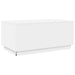 Măsuță de cafea cu lumini LED, alb, 90x50x40 cm - WALTI WALTI