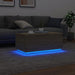 Măsuță de cafea cu lumini LED, stejar sonoma, 90x50x40 cm - WALTI WALTI