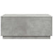 Măsuță de cafea cu lumini LED, gri beton, 90x50x40 cm - WALTI WALTI