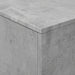 Măsuță de cafea cu lumini LED, gri beton, 90x50x40 cm - WALTI WALTI