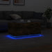 Măsuță de cafea cu lumini LED, stejar sonoma, 90x50x40 cm - WALTI WALTI