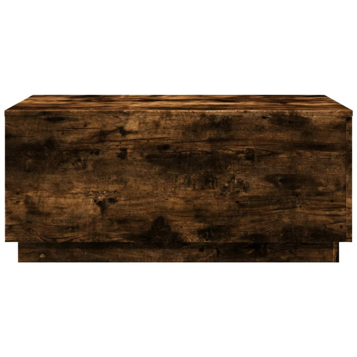 Măsuță de cafea cu lumini LED, stejar sonoma, 90x50x40 cm - WALTI WALTI