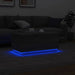 Măsuță de cafea cu lumini LED, gri sonoma, 90x50x40 cm - WALTI WALTI