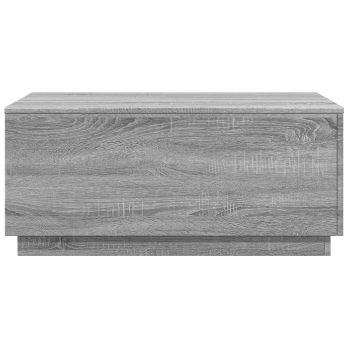 Măsuță de cafea cu lumini LED, gri sonoma, 90x50x40 cm - WALTI WALTI