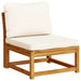 Canapea de grădină cu perne, lemn masiv de acacia - WALTI WALTI