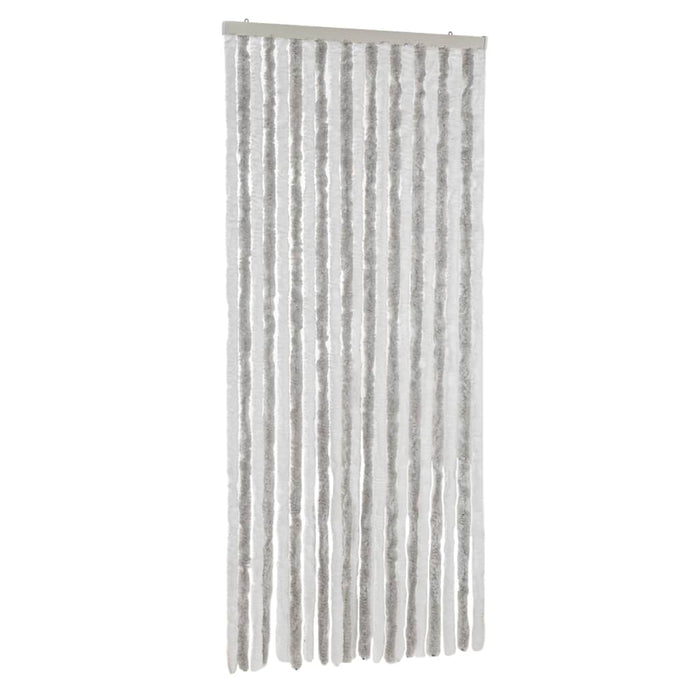 Perdea pentru insecte, gri deschis și alb, 90x200 cm, chenille - WALTI WALTI