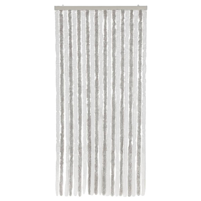 Perdea pentru insecte, gri deschis și alb, 90x200 cm, chenille - WALTI WALTI