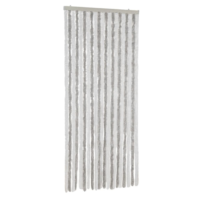 Perdea pentru insecte, gri deschis și alb, 90x220 cm, chenille - WALTI WALTI