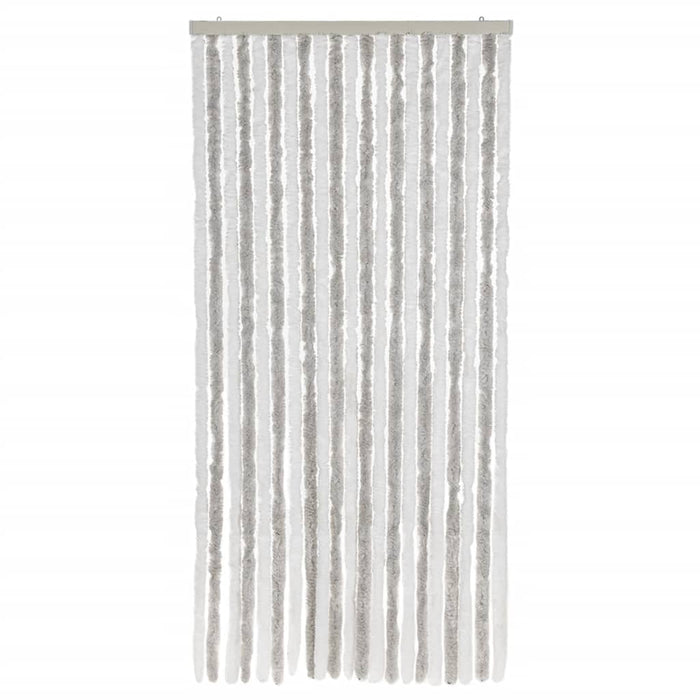Perdea pentru insecte, gri deschis și alb, 90x220 cm, chenille - WALTI WALTI