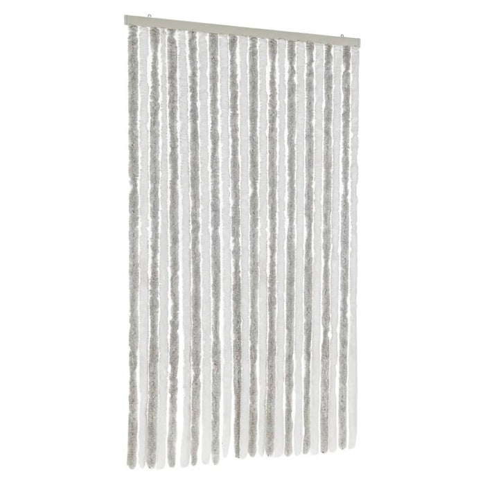 Perdea pentru insecte, gri deschis și alb, 100x220 cm, chenille - WALTI WALTI