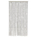Perdea pentru insecte, gri deschis și alb, 100x220 cm, chenille - WALTI WALTI