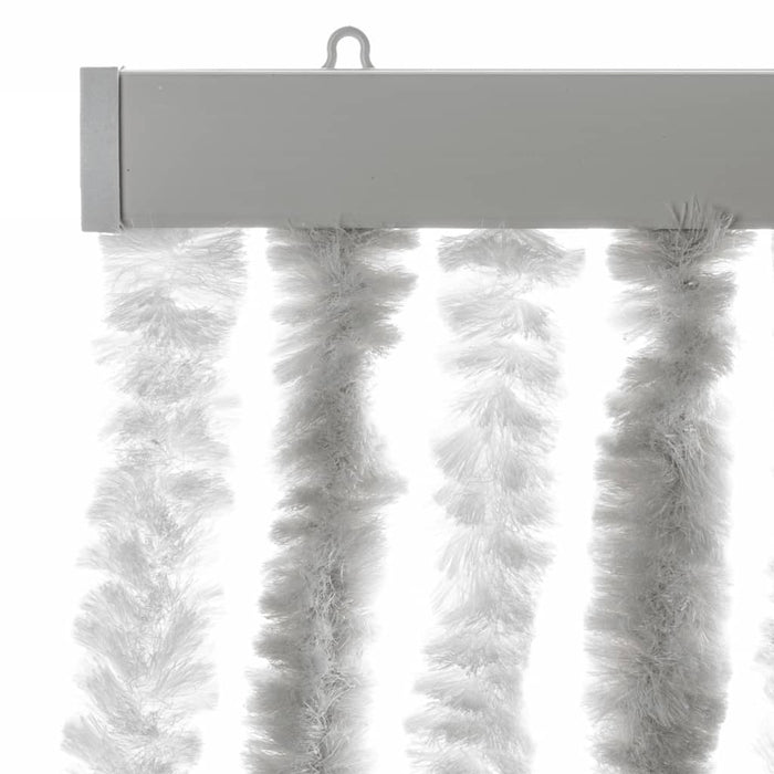 Perdea pentru insecte, gri deschis și alb, 100x220 cm, chenille - WALTI WALTI