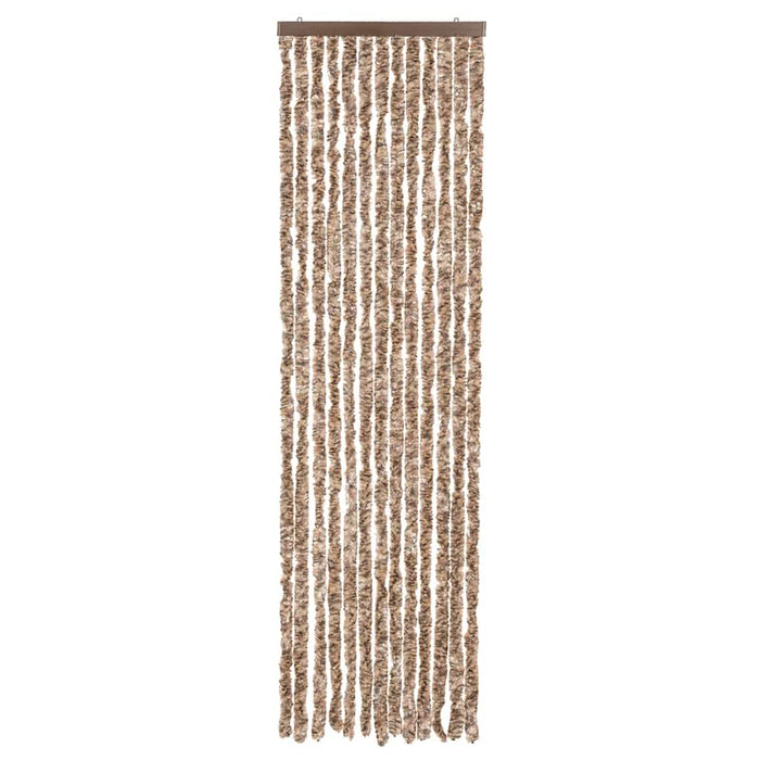 Perdea pentru insecte, bej și maro închis, 56x185 cm, chenille - WALTI WALTI