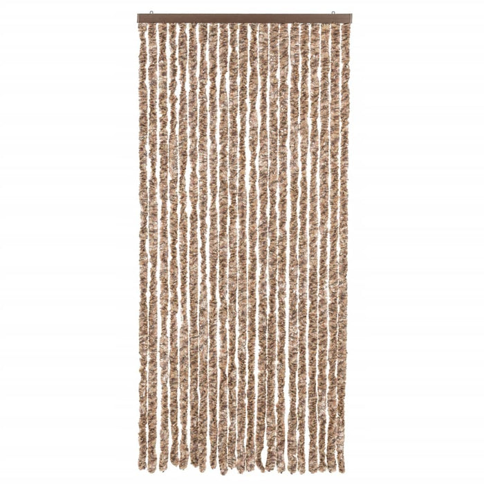 Perdea pentru insecte, bej și maro închis, 90x200 cm, chenille - WALTI WALTI