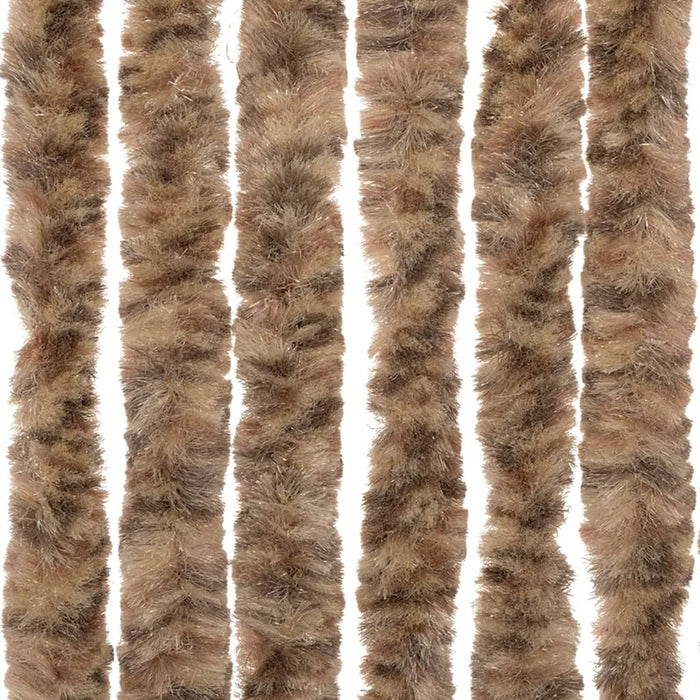 Perdea pentru insecte, bej și maro închis, 90x200 cm, chenille - WALTI WALTI
