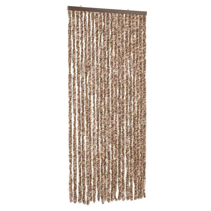 Perdea pentru insecte, bej și maro închis, 90x220 cm, chenille - WALTI WALTI