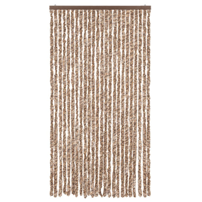 Perdea pentru insecte, bej și maro închis, 100x220 cm, chenille - WALTI WALTI