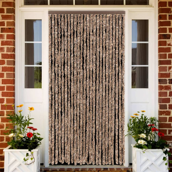 Perdea pentru insecte, bej și maro închis, 100x230 cm Chenille - WALTI WALTI