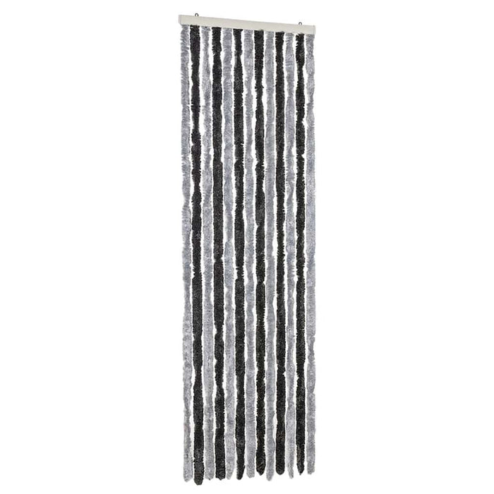 Perdele pentru insecte, gri și negru, 56x185 cm, chenille - WALTI WALTI