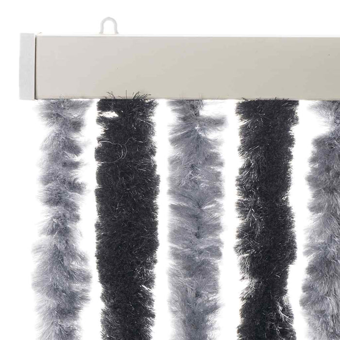Perdele pentru insecte, gri și negru, 56x185 cm, chenille - WALTI WALTI