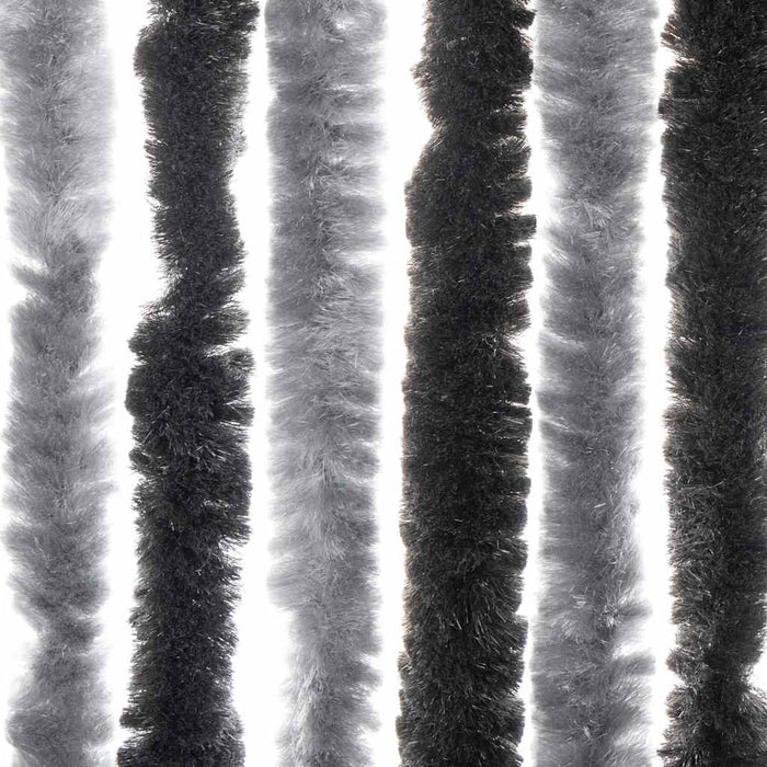 Perdele pentru insecte, gri și negru, 56x185 cm, chenille - WALTI WALTI