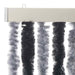 Perdea pentru insecte, gri și negru, 56x200 cm, chenille - WALTI WALTI