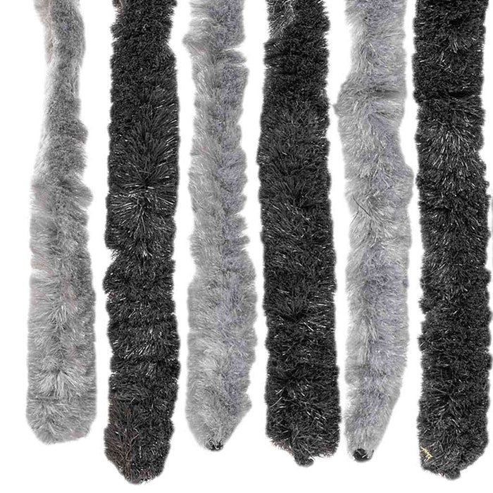 Perdea pentru insecte, gri și negru, 56x200 cm, chenille - WALTI WALTI