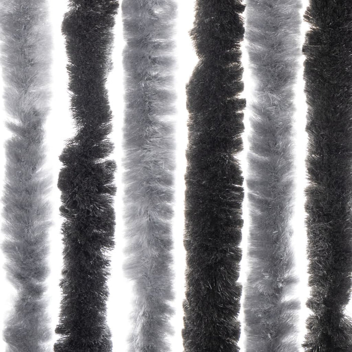 Perdea pentru insecte, gri și negru, 90x200 cm, chenille - WALTI WALTI