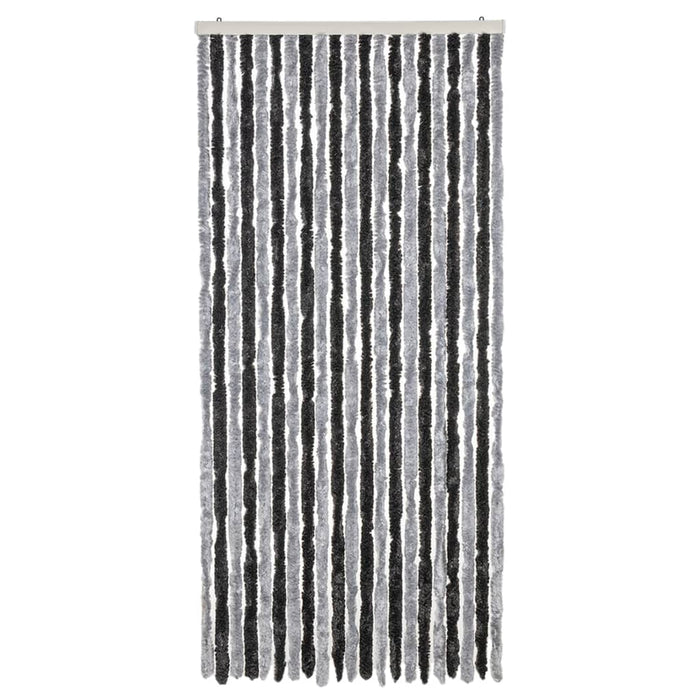 Perdea pentru insecte, gri și negru, 90x220 cm, chenille - WALTI WALTI