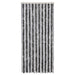 Perdea pentru insecte, gri și negru, 90x220 cm, chenille - WALTI WALTI
