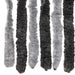 Perdea pentru insecte, gri și negru, 90x220 cm, chenille - WALTI WALTI