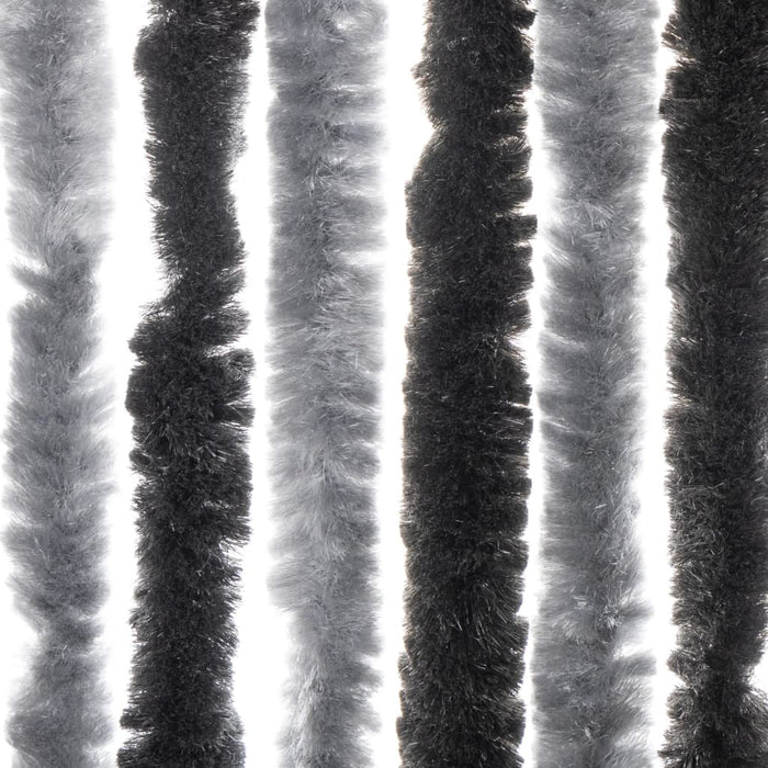 Perdea pentru insecte, gri și negru, 90x220 cm, chenille - WALTI WALTI