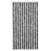 Perdea pentru insecte, gri și negru, 100x230 cm, chenille - WALTI WALTI