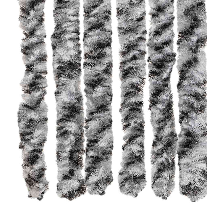 Perdele pentru insecte, gri și negru-alb, 56x200 cm, chenille - WALTI WALTI