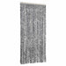 Perdele pentru insecte, gri și alb-negru, 90x200 cm, chenille - WALTI WALTI