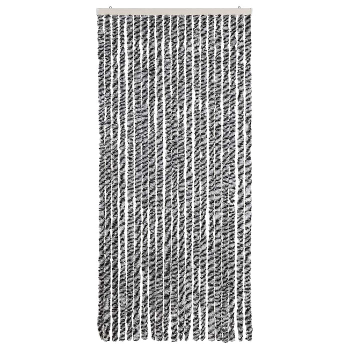 Perdele pentru insecte, gri și alb-negru, 90x200 cm, chenille - WALTI WALTI