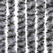 Perdele pentru insecte, gri și alb-negru, 90x200 cm, chenille - WALTI WALTI