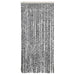 Perdele pentru insecte, gri și alb-negru, 90x200 cm, chenille - WALTI WALTI