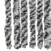Perdele pentru insecte, gri și alb-negru, 100x200 cm, chenille - WALTI WALTI