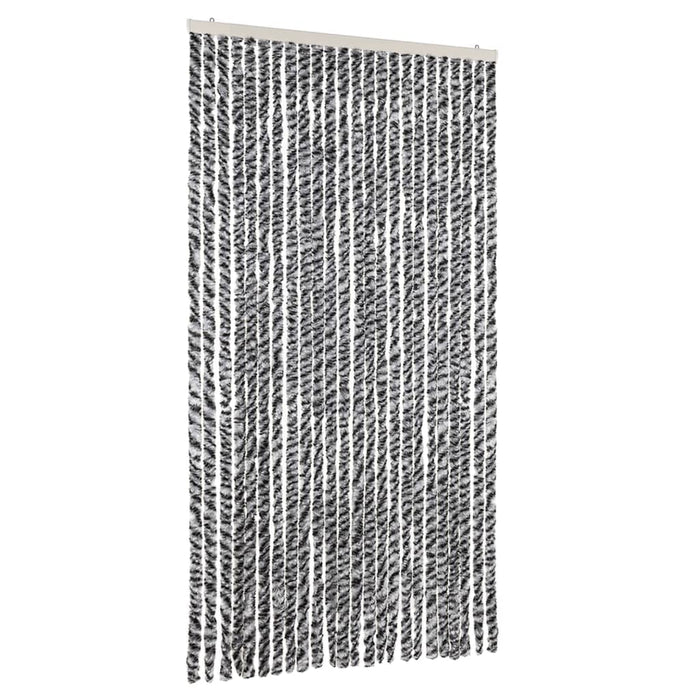 Perdele pentru insecte, gri și alb-negru, 100x230 cm, chenille - WALTI WALTI