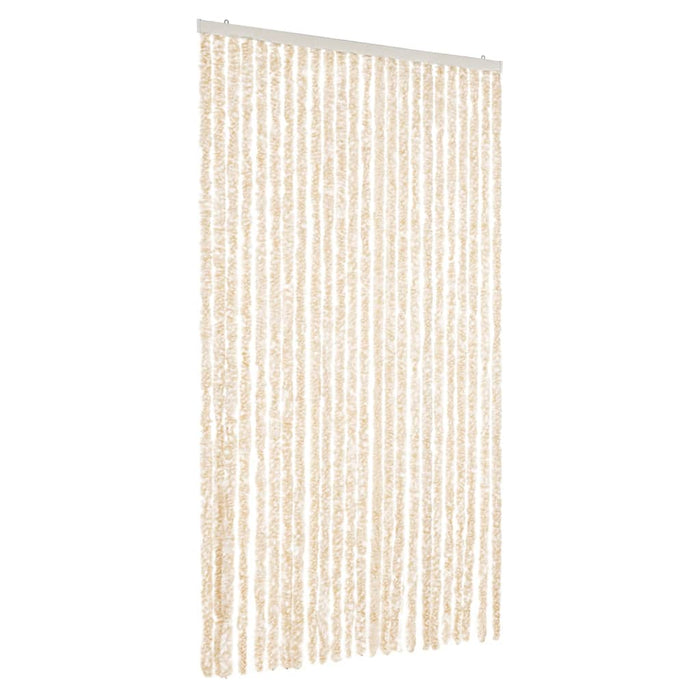 Perdea pentru insecte, bej și alb, 100x200 cm, chenille - WALTI WALTI
