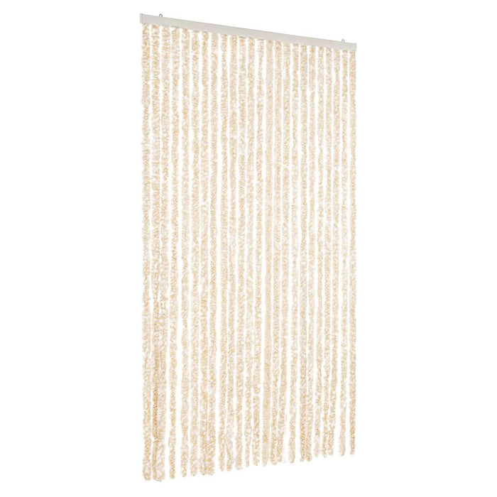 Perdea pentru insecte, bej și alb, 100x230 cm, chenille - WALTI WALTI