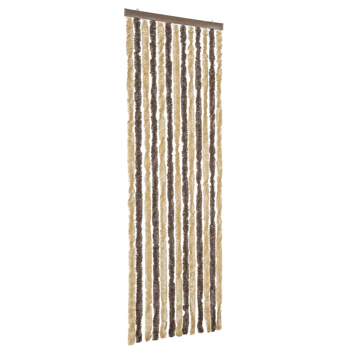 Perdea pentru insecte, maro închis și bej, 56x200 cm, chenille - WALTI WALTI