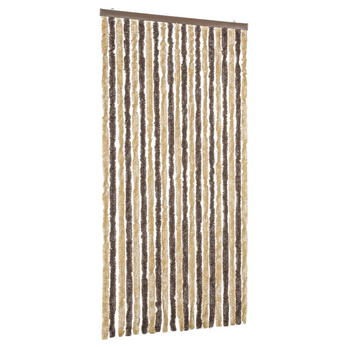 Perdea pentru insecte, maro închis și bej, 90x200 cm, chenille - WALTI WALTI